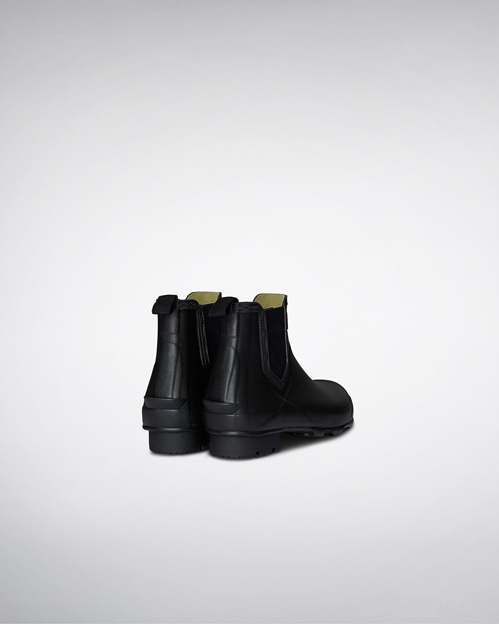 Mens Chelsea Boots - Hunter Norris Field (92OAHXDFP) - Black